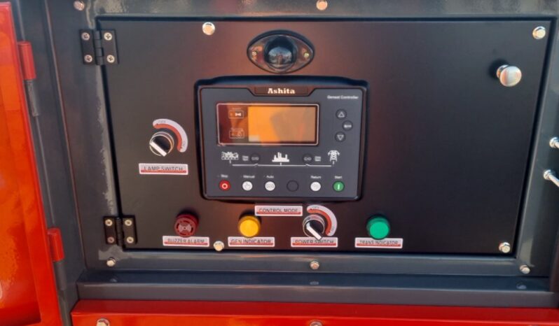 Unused 2025 Ashita Power AG3-70 Generators For Auction: Leeds, UK – 30th April, 1st, 2nd & 3rd May 25 full