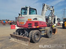 2018 Takeuchi TB295W Wheeled Excavators For Auction: Leeds, UK – 30th April, 1st, 2nd & 3rd May 25 full
