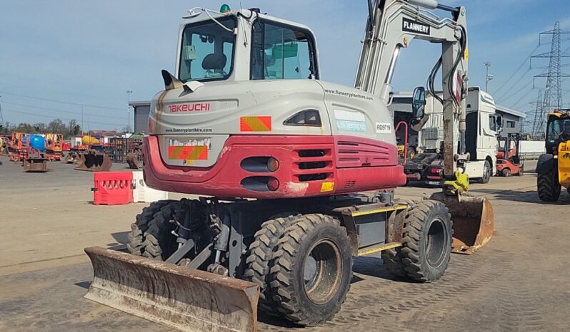 2018 Takeuchi TB295W Wheeled Excavators For Auction: Leeds, UK – 30th April, 1st, 2nd & 3rd May 25 full