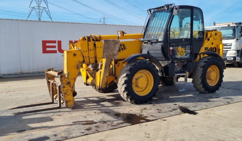 JCB 540 170 Telehandlers For Auction: Leeds, UK – 30th April, 1st, 2nd & 3rd May 25