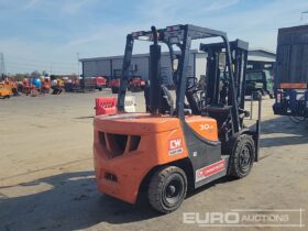 2018 Doosan D30GP Forklifts For Auction: Leeds, UK – 30th April, 1st, 2nd & 3rd May 25 full