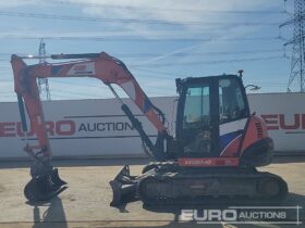 2018 Kubota KX080-4A 6 Ton+ Excavators For Auction: Leeds, UK – 30th April, 1st, 2nd & 3rd May 25 full