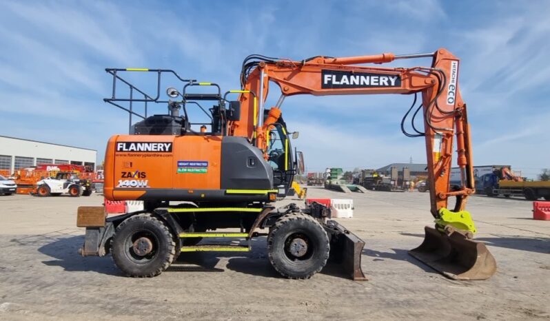 2018 Hitachi ZX140W-6 Wheeled Excavators For Auction: Leeds, UK – 30th April, 1st, 2nd & 3rd May 25 full
