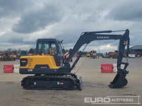 2020 Volvo EC55D Mini Excavators For Auction: Leeds, UK – 30th April, 1st, 2nd & 3rd May 25 full