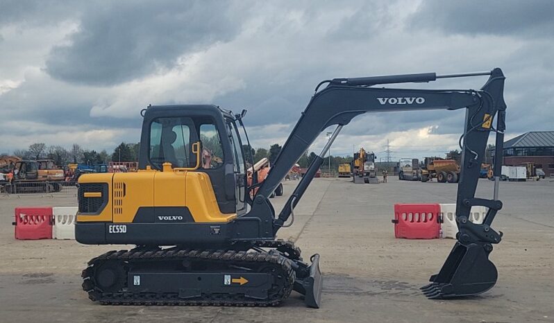 2020 Volvo EC55D Mini Excavators For Auction: Leeds, UK – 30th April, 1st, 2nd & 3rd May 25 full