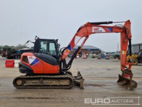2018 Kubota KX080-4A 6 Ton+ Excavators For Auction: Leeds, UK – 30th April, 1st, 2nd & 3rd May 25 full