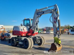 2018 Takeuchi TB295W Wheeled Excavators For Auction: Leeds, UK – 30th April, 1st, 2nd & 3rd May 25 full