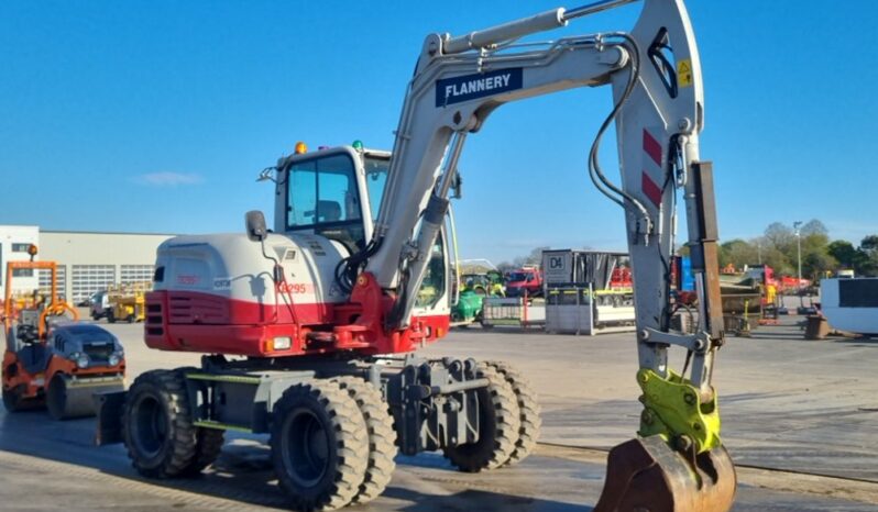 2018 Takeuchi TB295W Wheeled Excavators For Auction: Leeds, UK – 30th April, 1st, 2nd & 3rd May 25 full