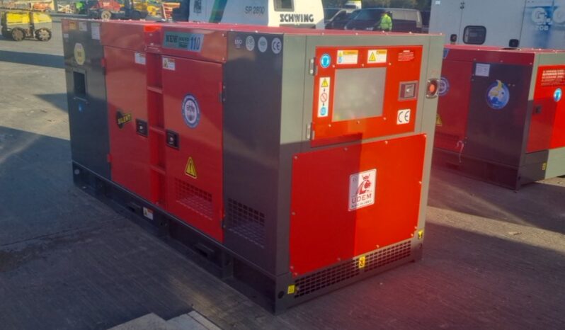 Unused 2025 Ashita Power AG3-110 Generators For Auction: Leeds, UK – 30th April, 1st, 2nd & 3rd May 25 full