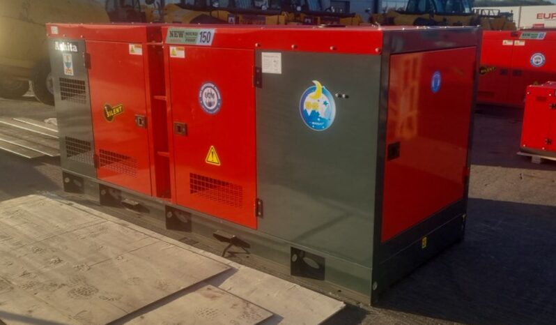 Unused 2025 Ashita Power AG3-150 Generators For Auction: Leeds, UK – 30th April, 1st, 2nd & 3rd May 25 full