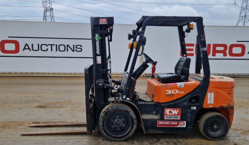 2017 Doosan D30GP Forklifts For Auction: Leeds, UK – 30th April, 1st, 2nd & 3rd May 25 full