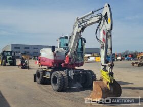 2018 Takeuchi TB295W Wheeled Excavators For Auction: Leeds, UK – 30th April, 1st, 2nd & 3rd May 25 full
