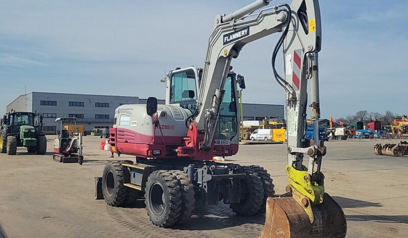 2018 Takeuchi TB295W Wheeled Excavators For Auction: Leeds, UK – 30th April, 1st, 2nd & 3rd May 25 full