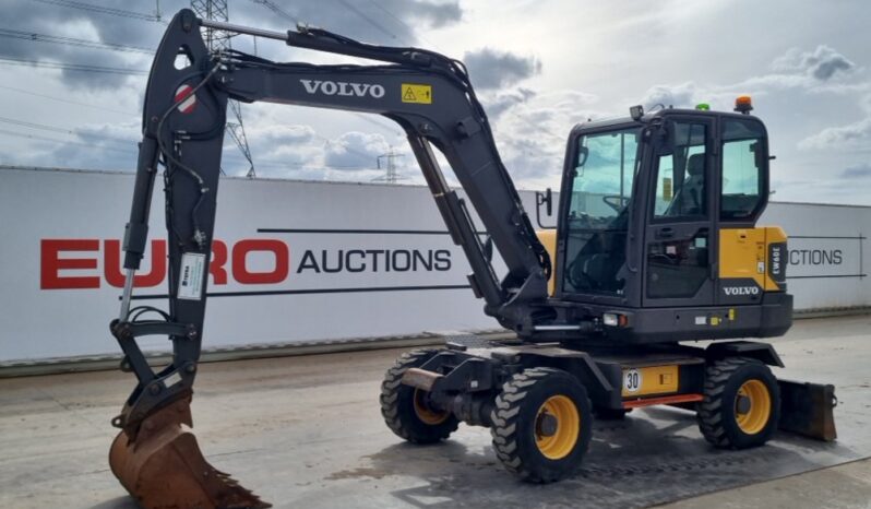 2022 Volvo EW60E Wheeled Excavators For Auction: Leeds, UK – 30th April, 1st, 2nd & 3rd May 25
