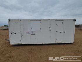 Ajc trailers Single Axle Welfare Unit, Canteen, Toilet, Drying Room, Generator (Cannot Be Reconsigned) Containers For Auction: Leeds, UK – 30th April, 1st, 2nd & 3rd May 25 full