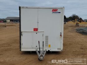 Ajc trailers Single Axle Welfare Unit, Canteen, Toilet, Drying Room, Generator (Cannot Be Reconsigned) Containers For Auction: Leeds, UK – 30th April, 1st, 2nd & 3rd May 25 full