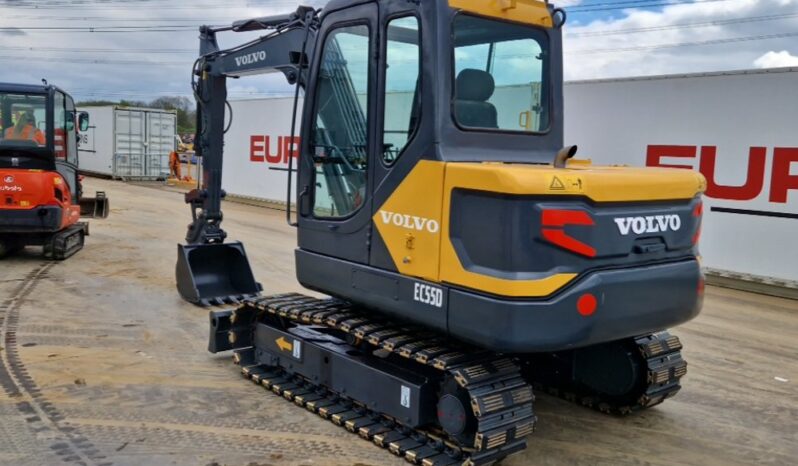 2017 Volvo EC55D Mini Excavators For Auction: Leeds, UK – 30th April, 1st, 2nd & 3rd May 25 full