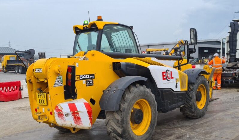 2022 JCB 540-140 Hi Viz Telehandlers For Auction: Leeds, UK – 30th April, 1st, 2nd & 3rd May 25 full
