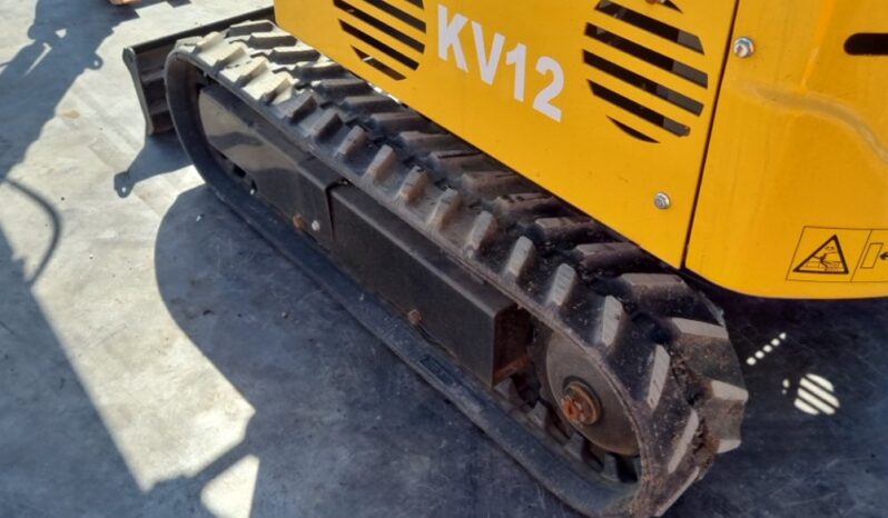 2024 JPC KV12 Micro Excavators For Auction: Leeds, UK – 30th April, 1st, 2nd & 3rd May 25 full