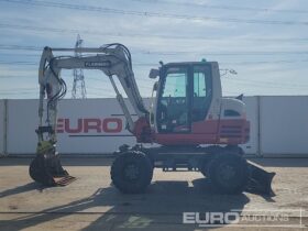 2018 Takeuchi TB295W Wheeled Excavators For Auction: Leeds, UK – 30th April, 1st, 2nd & 3rd May 25 full