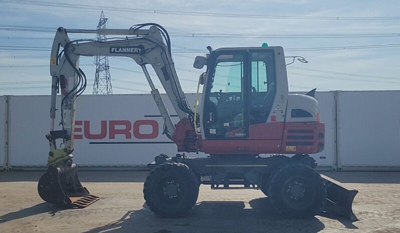 2018 Takeuchi TB295W Wheeled Excavators For Auction: Leeds, UK – 30th April, 1st, 2nd & 3rd May 25 full