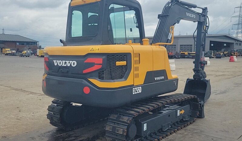 2020 Volvo EC55D Mini Excavators For Auction: Leeds, UK – 30th April, 1st, 2nd & 3rd May 25 full