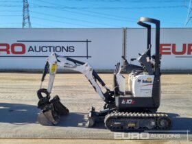 2022 Bobcat E10Z Mini Excavators For Auction: Leeds, UK – 30th April, 1st, 2nd & 3rd May 25 full