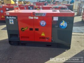 Unused 2025 Ashita Power AG3-30 Generators For Auction: Leeds, UK – 30th April, 1st, 2nd & 3rd May 25 full