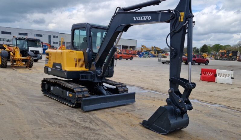 2017 Volvo EC55D Mini Excavators For Auction: Leeds, UK – 30th April, 1st, 2nd & 3rd May 25 full