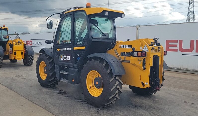 2019 JCB 532-70 Agri Super Telehandlers For Auction: Leeds, UK – 30th April, 1st, 2nd & 3rd May 25 full