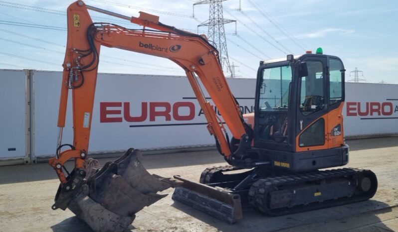 2021 Doosan DX62R-3 6 Ton+ Excavators For Auction: Leeds, UK – 30th April, 1st, 2nd & 3rd May 25