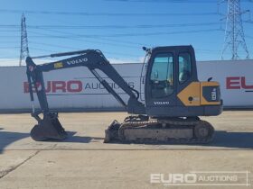 2020 Volvo EC55DAG Mini Excavators For Auction: Leeds, UK – 30th April, 1st, 2nd & 3rd May 25 full