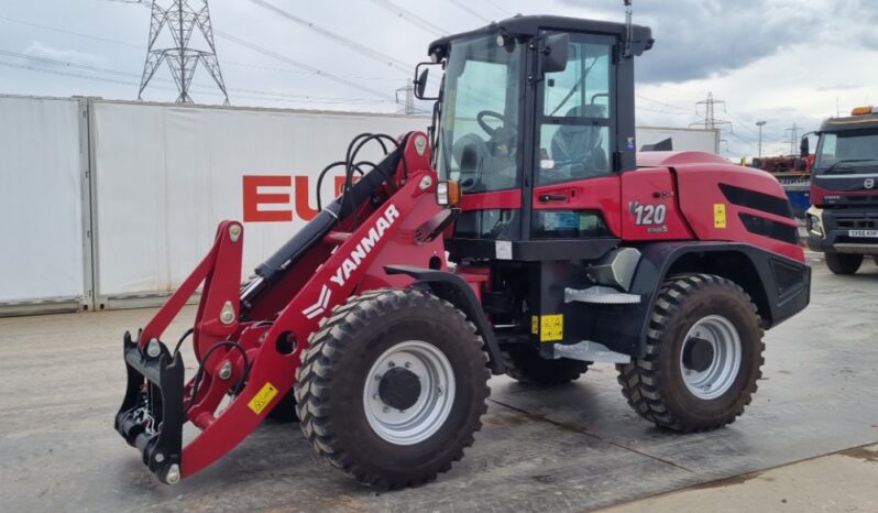 Unused Yanmar V120 Wheeled Loaders For Auction: Leeds, UK – 30th April, 1st, 2nd & 3rd May 25