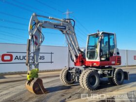 2018 Takeuchi TB295W Wheeled Excavators For Auction: Leeds, UK – 30th April, 1st, 2nd & 3rd May 25