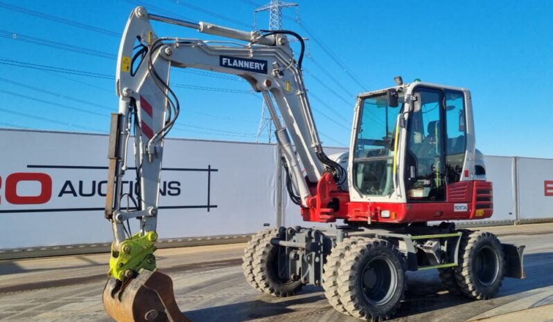 2018 Takeuchi TB295W Wheeled Excavators For Auction: Leeds, UK – 30th April, 1st, 2nd & 3rd May 25