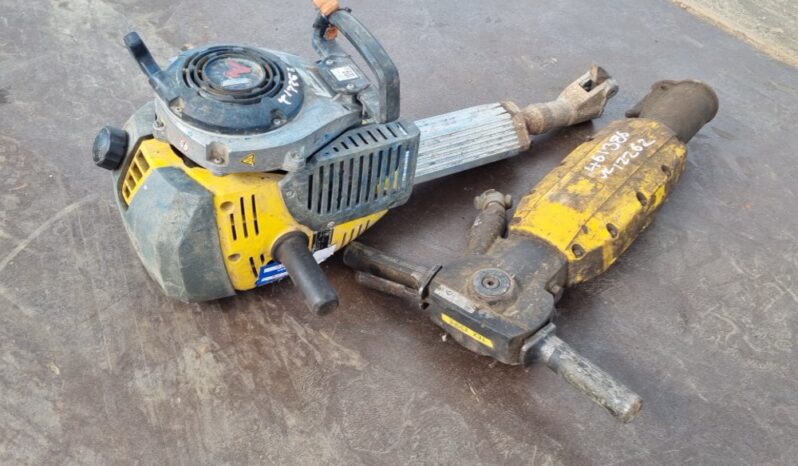 Wacker Neuson Wacker Neuson Petrol Handheld Breaker, Atlas Copco Pneumatic Handheld Breaker Asphalt / Concrete Equipment For Auction: Leeds, UK – 30th April, 1st, 2nd & 3rd May 25 full
