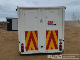 Ajc trailers Single Axle Welfare Unit, Canteen, Toilet, Drying Room, Generator (Cannot Be Reconsigned) Containers For Auction: Leeds, UK – 30th April, 1st, 2nd & 3rd May 25 full