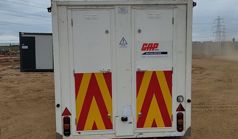 Ajc trailers Single Axle Welfare Unit, Canteen, Toilet, Drying Room, Generator (Cannot Be Reconsigned) Containers For Auction: Leeds, UK – 30th April, 1st, 2nd & 3rd May 25 full