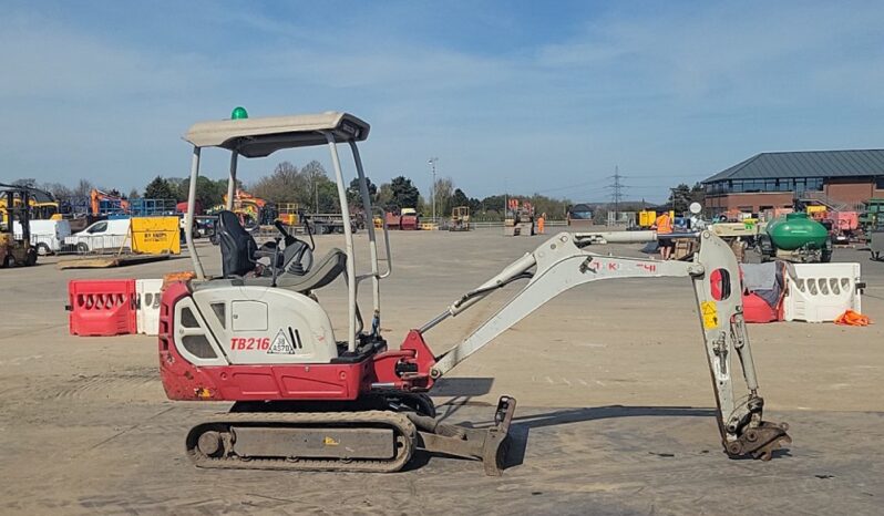 2018 Takeuchi TB216 Mini Excavators For Auction: Leeds, UK – 30th April, 1st, 2nd & 3rd May 25 full