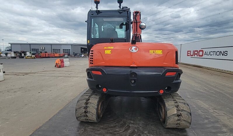 2021 Kubota KX080-4A2 6 Ton+ Excavators For Auction: Leeds, UK – 30th April, 1st, 2nd & 3rd May 25 full