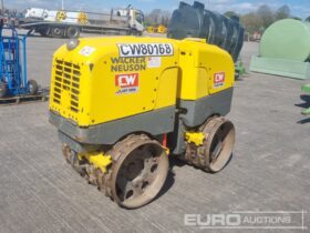 2017 Wacker Neuson Roller RT Asphalt / Concrete Equipment For Auction: Leeds, UK – 30th April, 1st, 2nd & 3rd May 25