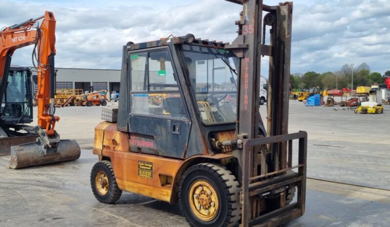 Mitsubishi FD35 Forklifts For Auction: Leeds, UK – 30th April, 1st, 2nd & 3rd May 25 full