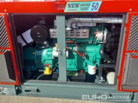 Unused 2025 Ashita Power AG3-50 Generators For Auction: Leeds, UK – 30th April, 1st, 2nd & 3rd May 25 full