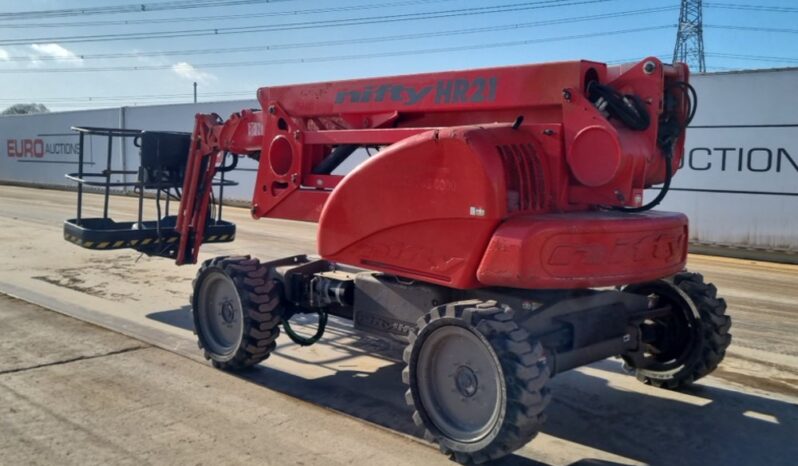 2013 Niftylift HR21D Manlifts For Auction: Leeds, UK – 30th April, 1st, 2nd & 3rd May 25 full
