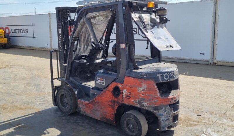 Toyota 52-8FDF20 Forklifts For Auction: Leeds, UK – 30th April, 1st, 2nd & 3rd May 25 full