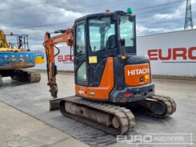 2021 Hitachi ZX48U-6 CLR Mini Excavators For Auction: Leeds, UK – 30th April, 1st, 2nd & 3rd May 25 full