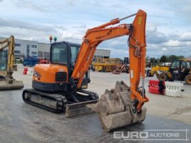 2021 Doosan DX62R-3 6 Ton+ Excavators For Auction: Leeds, UK – 30th April, 1st, 2nd & 3rd May 25 full