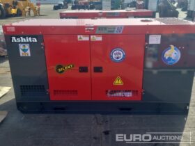 Unused 2025 Ashita Power AG3-80 Generators For Auction: Leeds, UK – 30th April, 1st, 2nd & 3rd May 25