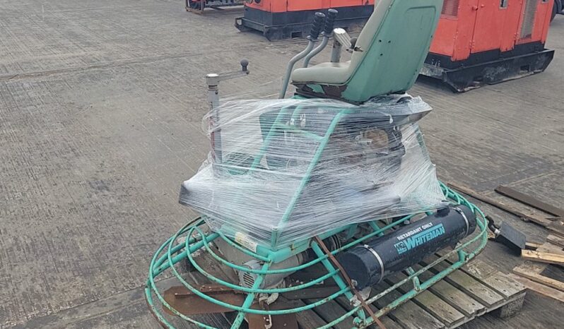 Whiteman Ride on Concrete Power Float, Honda Engine Asphalt / Concrete Equipment For Auction: Leeds, UK – 30th April, 1st, 2nd & 3rd May 25 full