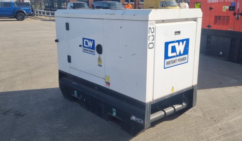 2017 HGI HRD200T Generators For Auction: Leeds, UK – 30th April, 1st, 2nd & 3rd May 25 full